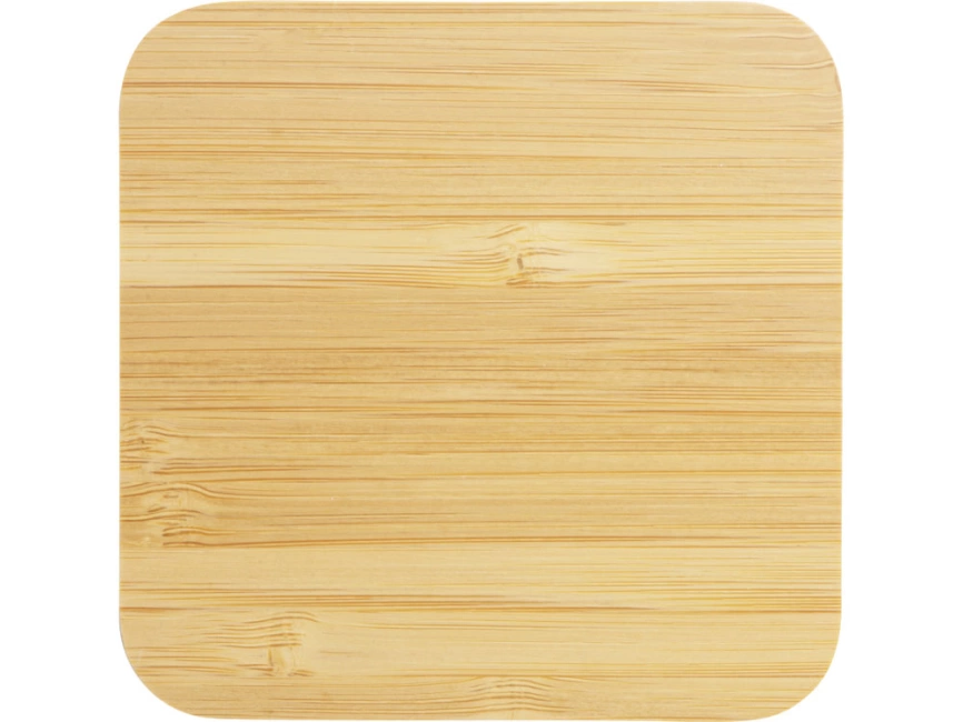 USB-хаб с беспроводной зарядкой из бамбука Plato фото 4