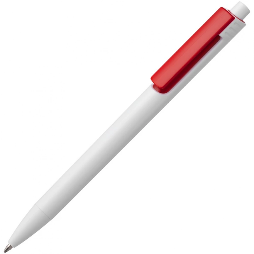 Ручка шариковая Rush Special, бело-красная фото 1