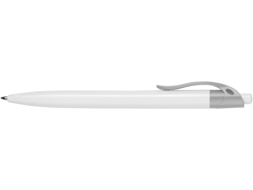 Ручка шариковая Какаду, белая с серым фото 4