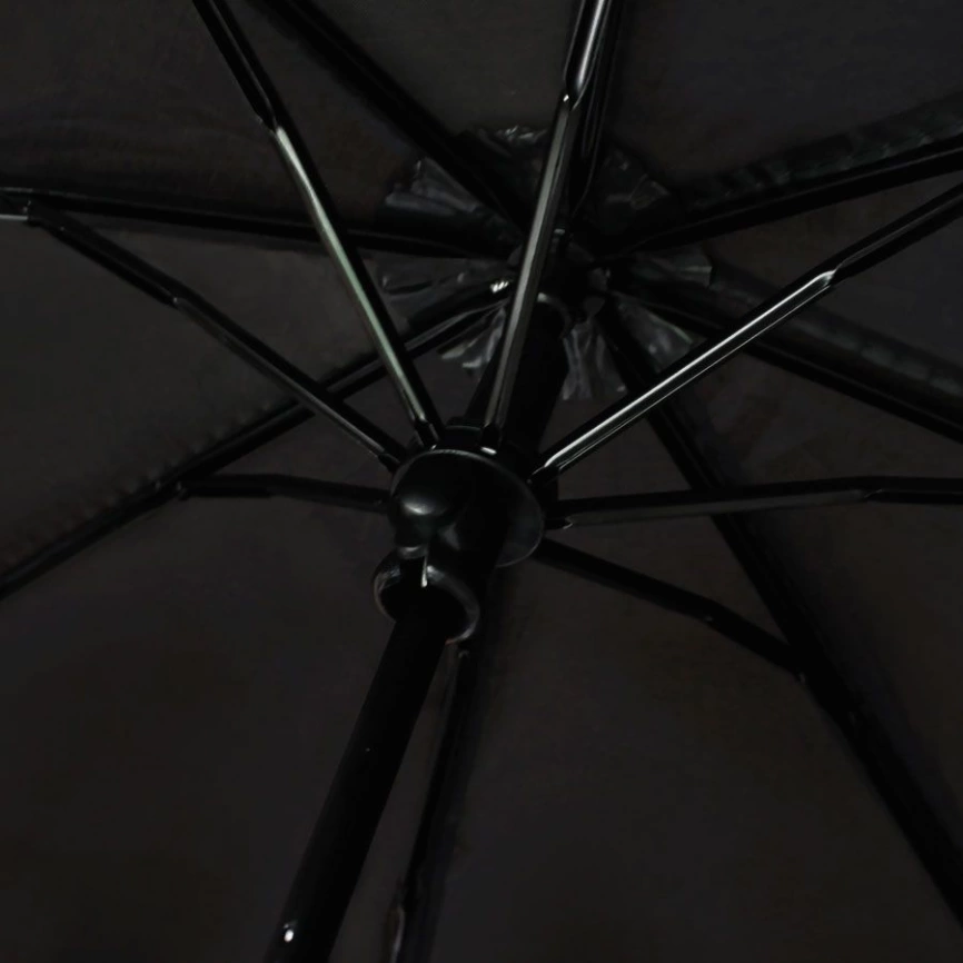 Зонт складной Сиэтл, чёрный фото 2