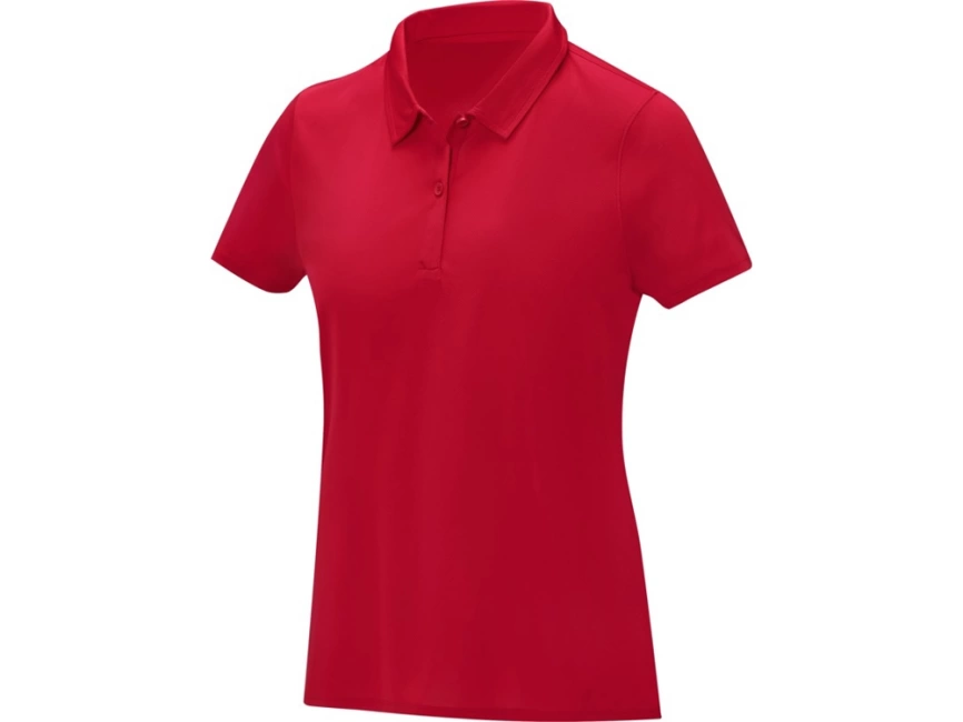 Женская стильная футболка поло с короткими рукавами Deimos, красный фото 1