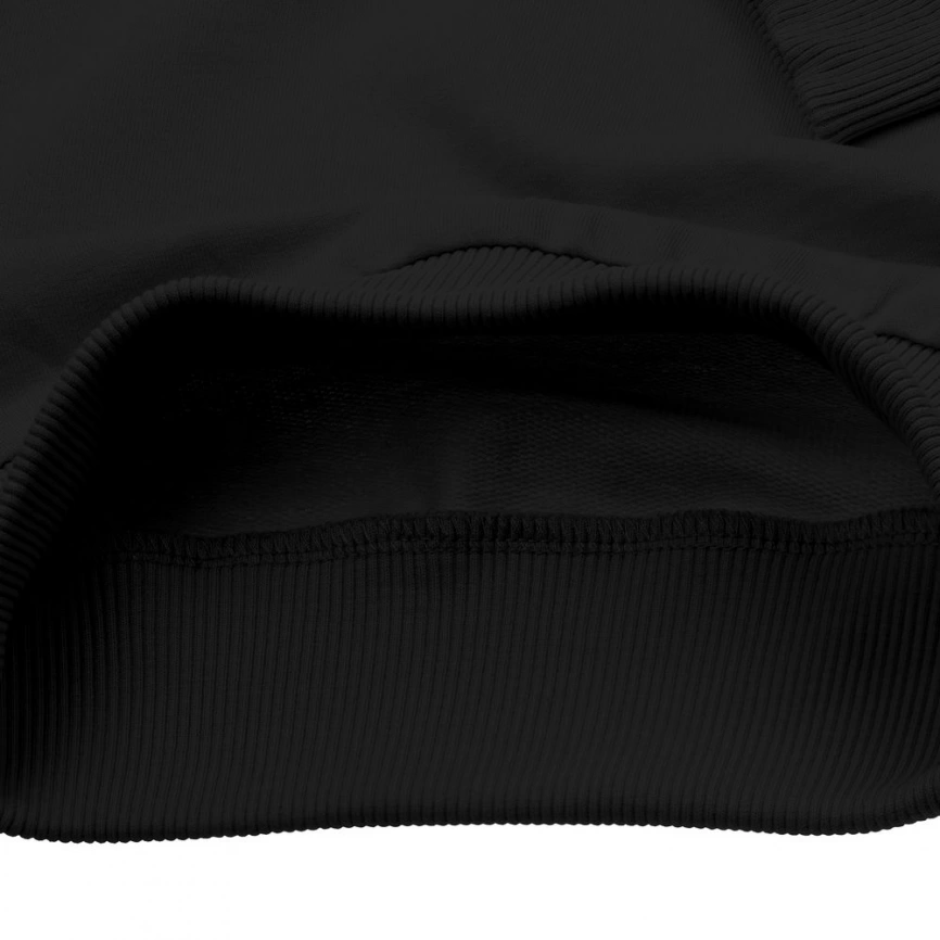 Толстовка с капюшоном детская Kirenga Kids, черная, 8 лет фото 10