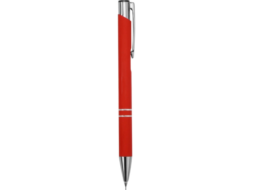 Механический карандаш Legend Pencil софт-тач 0.5 мм, красный фото 3