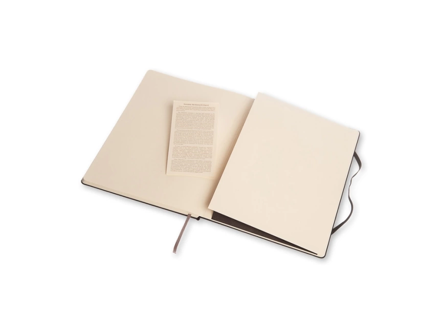 Записная книжка Moleskine Classic (в линейку), Хlarge (19х25 см), черный фото 6