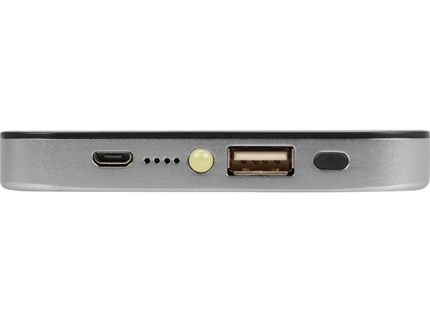 Портативное зарядное устройство Esquire, серебристый фото 4