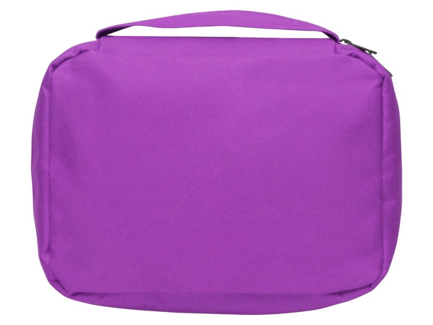 Несессер для путешествий Promo, фиолетовый, 215 мм, крупноячеистая сетка фото 5