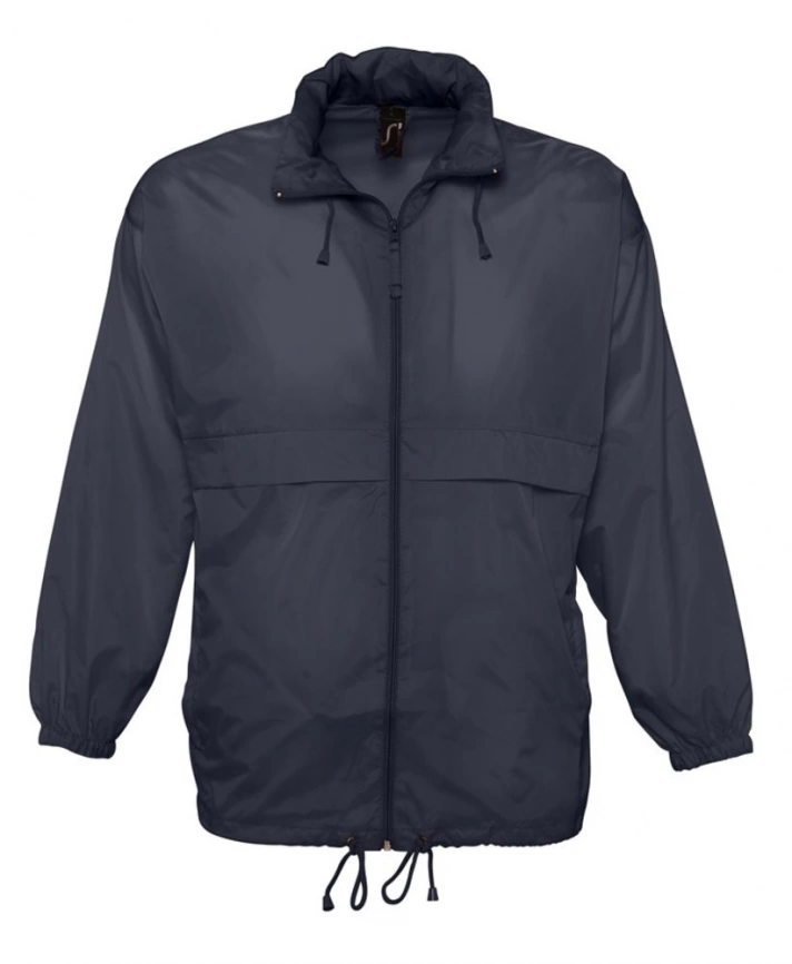 Ветровка из нейлона Surf 210 темно-синяя (navy), размер S фото 1