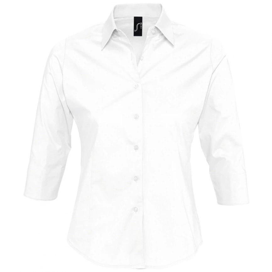 Рубашка женская с рукавом 3/4 Effect 140 белая, размер XS фото 1