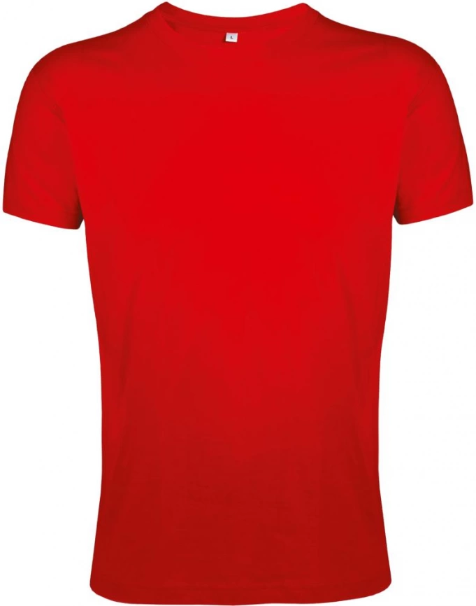 Футболка мужская приталенная Regent Fit 150, красная, размер S фото 1