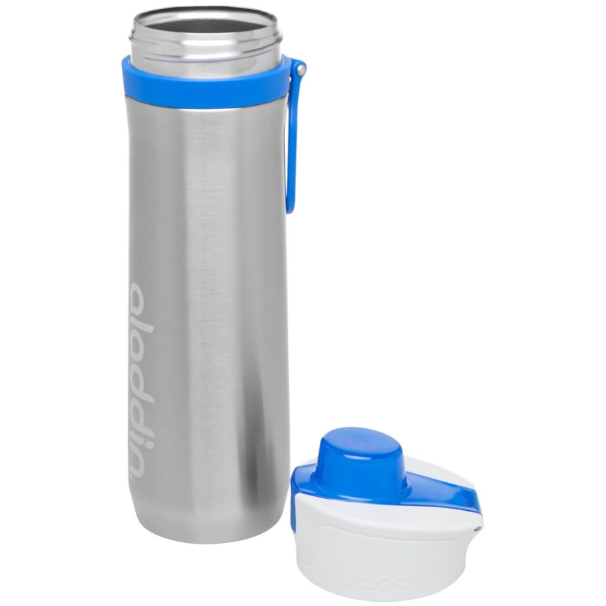 Бутылка для воды Active Hydration 600, синяя фото 2