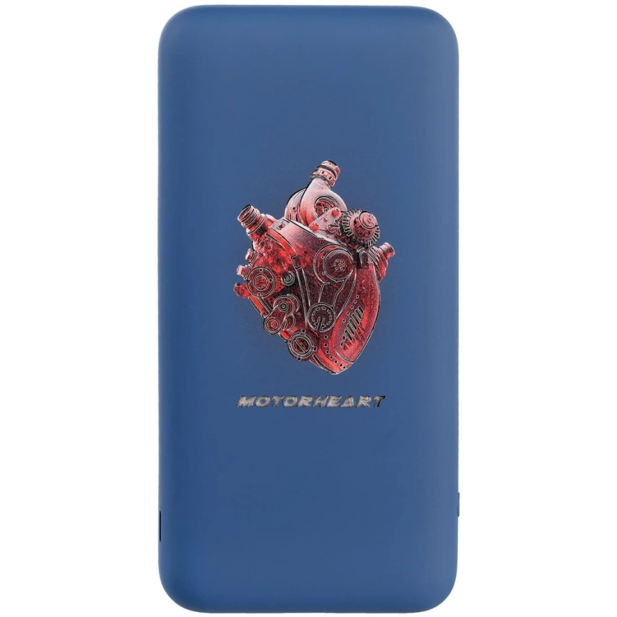 Аккумулятор с беспроводной зарядкой markBright Megapolis, 8000 мАч, синий фото 5