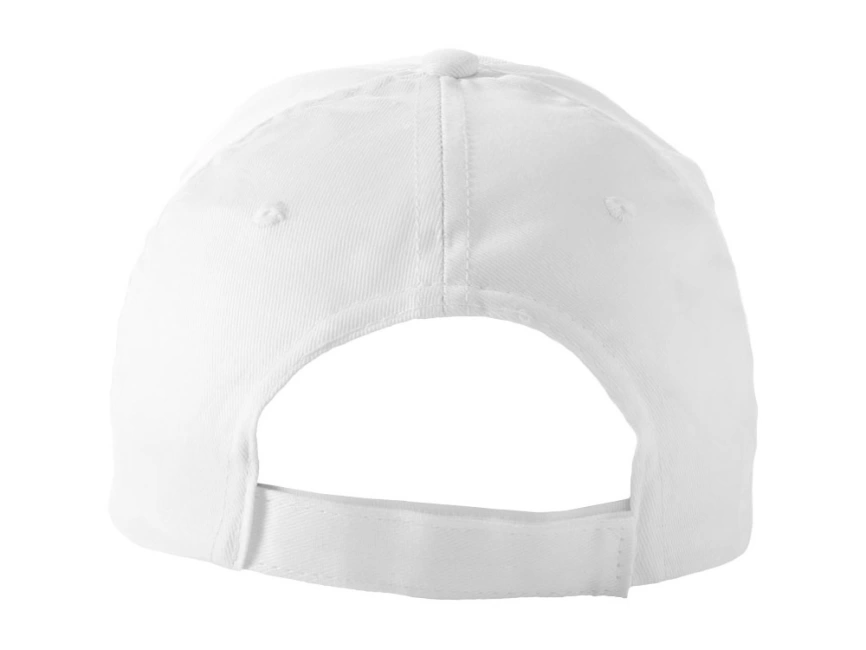 Бейсболка Basic, 5-ти панельная, белый фото 2