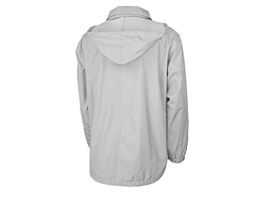 Куртка мужская с капюшоном Wind, серебристый фото 2