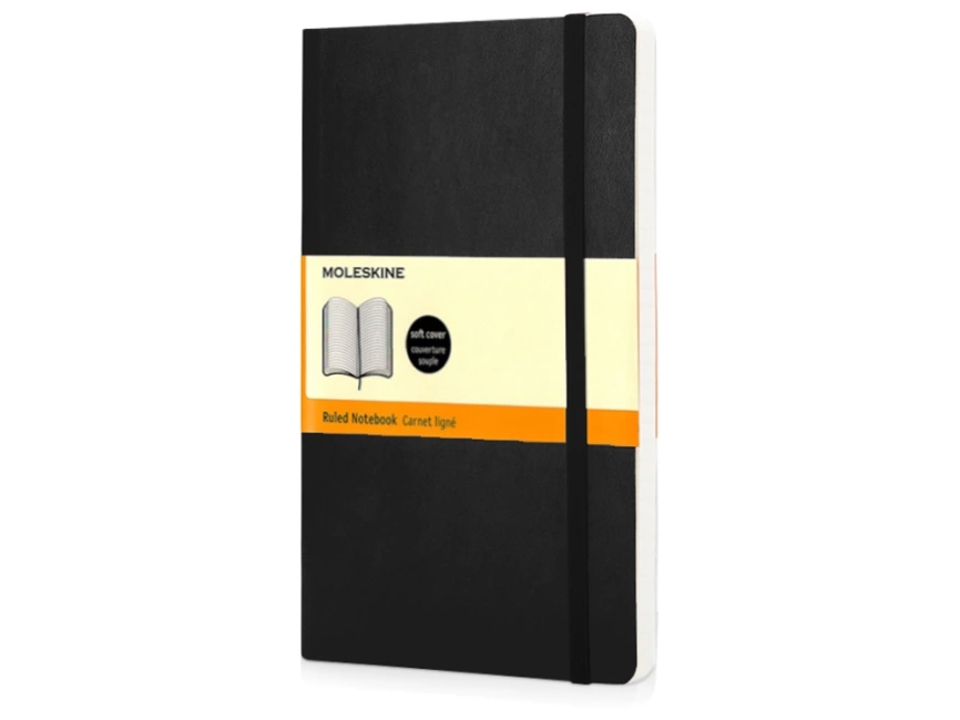 Подарочный набор Moleskine Indiana с блокнотом А5 Soft и ручкой, черный фото 4