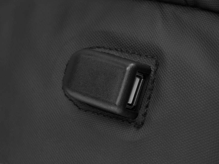 Противокражный рюкзак Comfort для ноутбука 15'', серый/черный фото 5