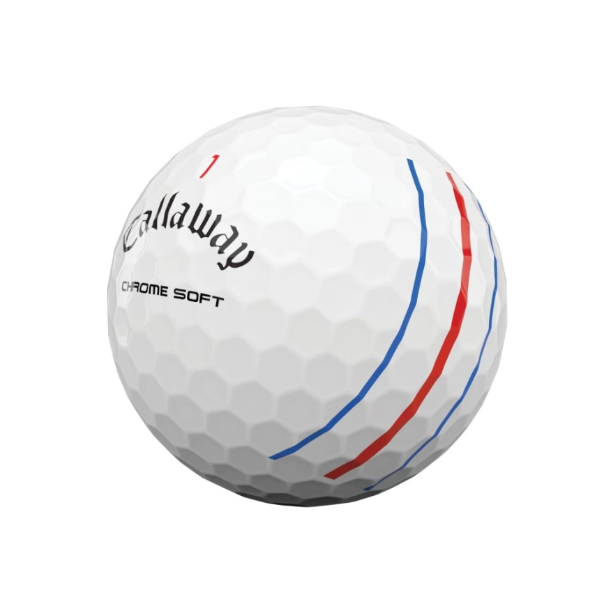 Набор мячей для гольфа Callaway Chrome Soft Triple Track фото 3