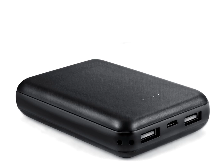 Внешний аккумулятор  10000 mAh - Черный AA фото 3