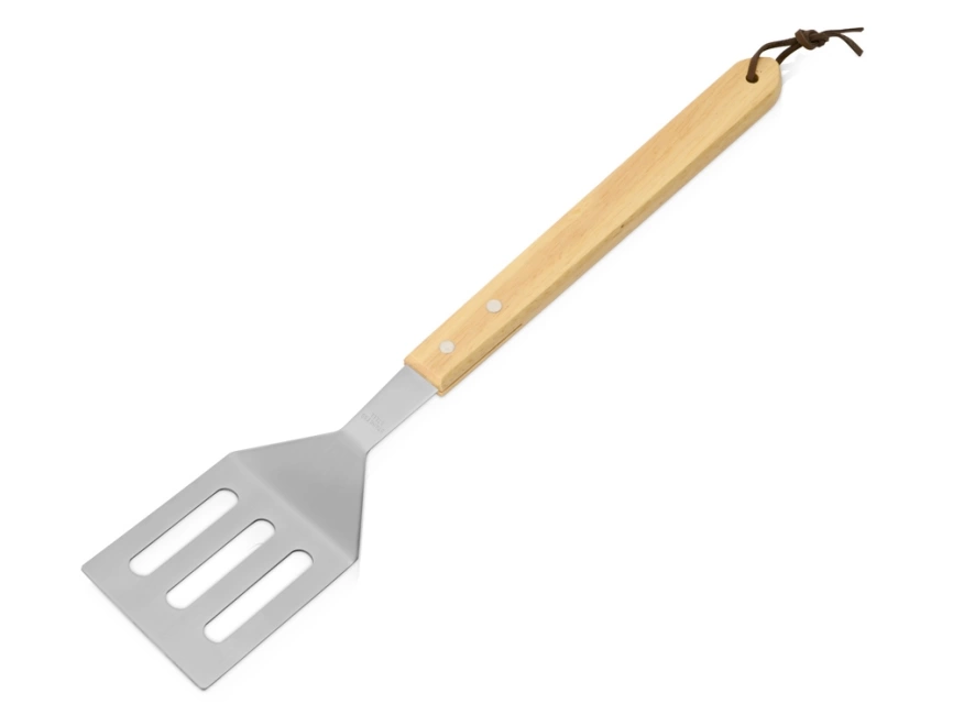 Лопатка для барбекю с деревянной ручкой BBQ фото 1