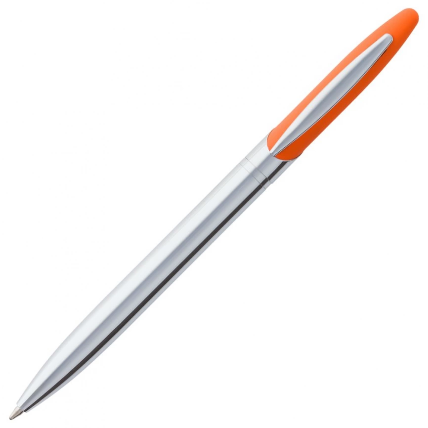 Ручка шариковая Dagger Soft Touch, оранжевая фото 3