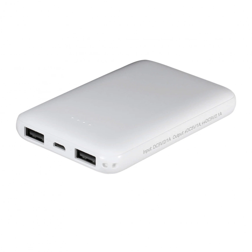 Внешний аккумулятор CANDY, 5000 мА·ч, белый фото 1