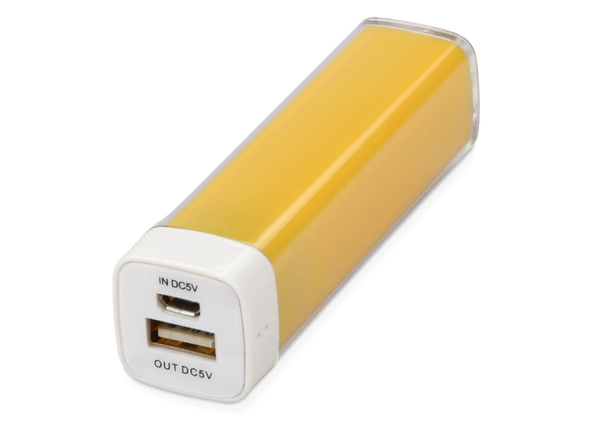 Подарочный набор White top с ручкой и зарядным устройством, желтый фото 6
