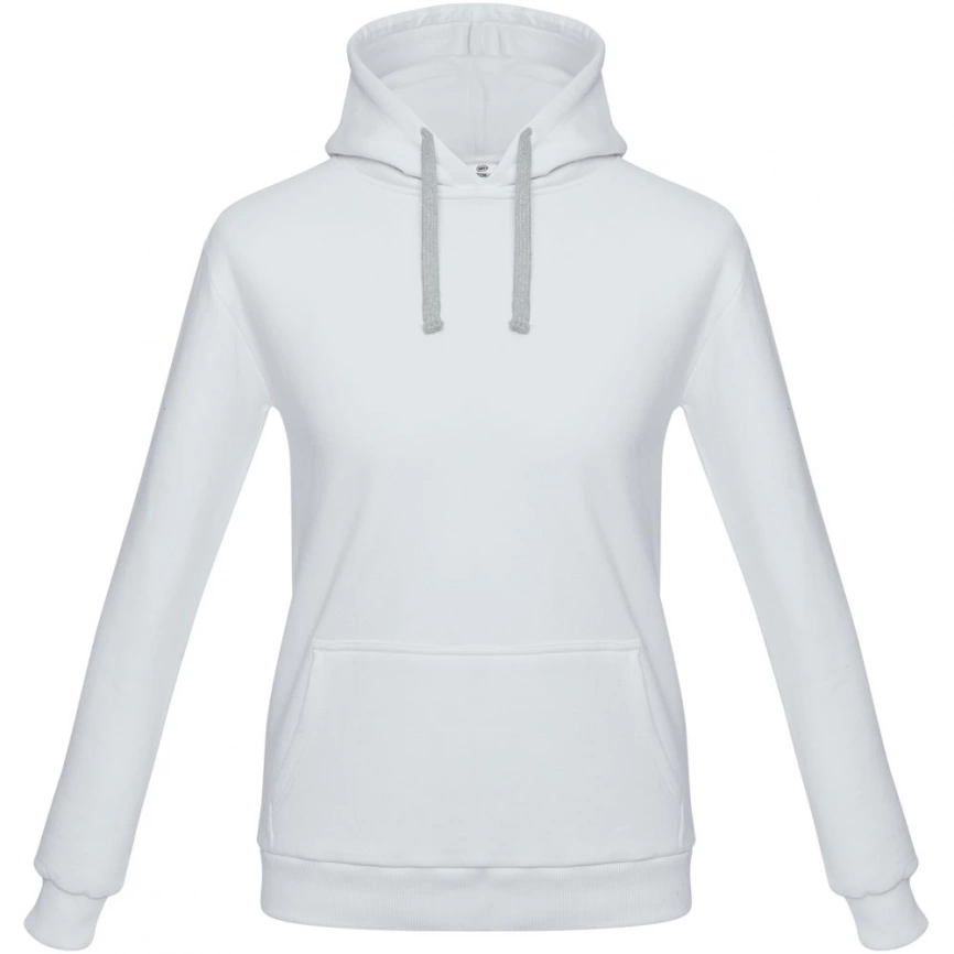 Толстовка с капюшоном Unit Kirenga белая, размер L фото 1
