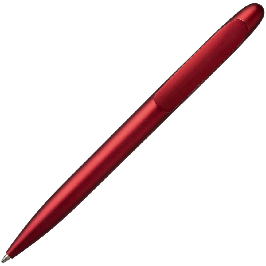 Ручка шариковая Moor Silver, красный металлик фото 2