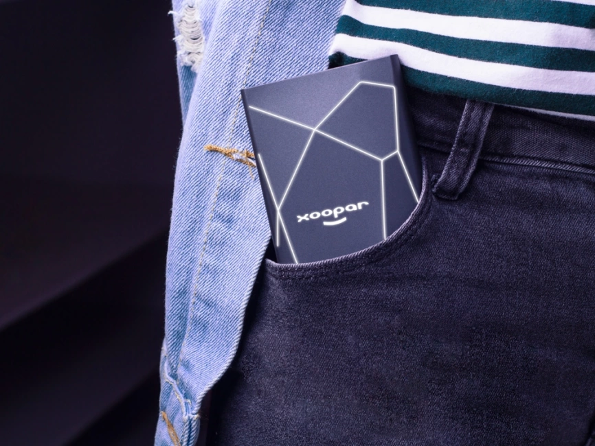 Портативное зарядное устройство XOOPAR GEO, мокрый асфальт фото 14