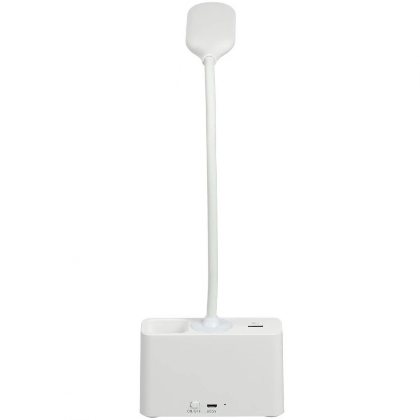 Настольная лампа с подставкой для ручек tidyFlex, белая фото 6