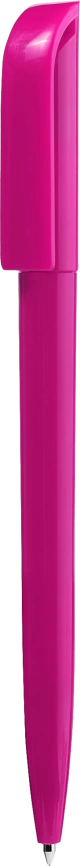 Ручка шариковая GLOBAL, розовая фото 1