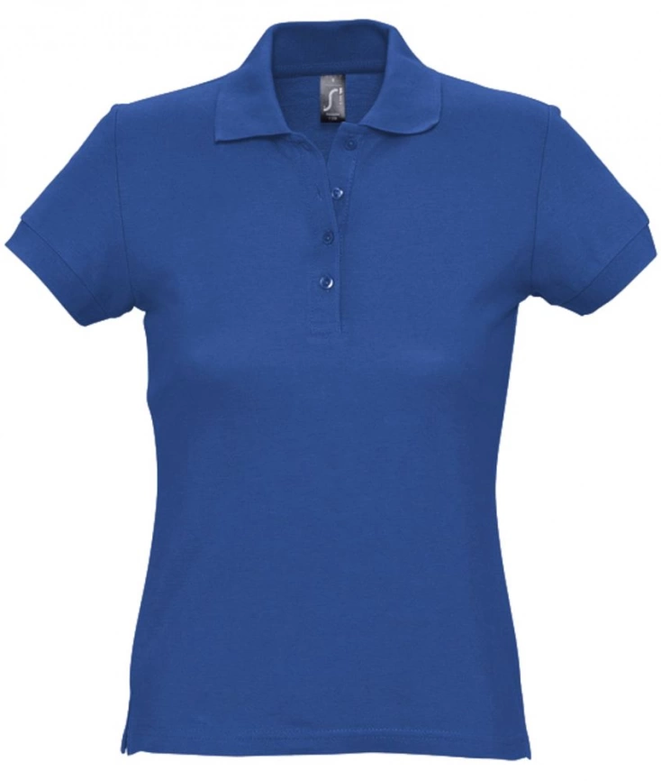 Рубашка поло женская Passion 170 ярко-синяя (royal), размер M фото 1