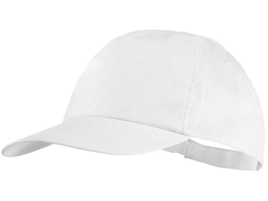 Бейсболка Basic, 5-ти панельная, белый фото 1