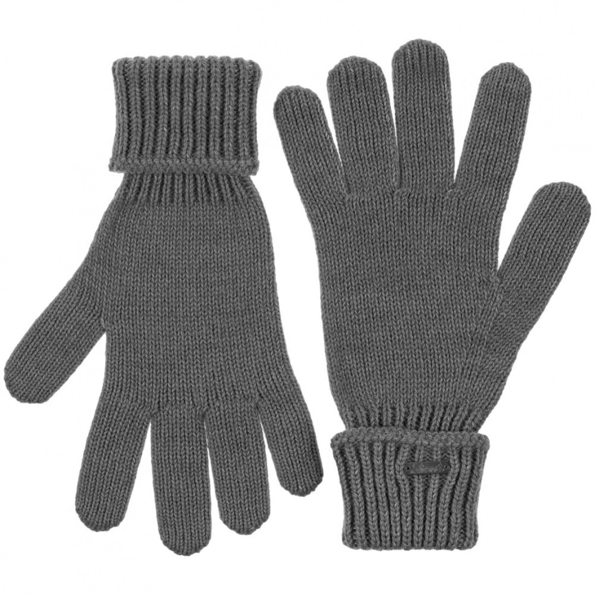 Перчатки Alpine, серый меланж, размер S/M фото 2