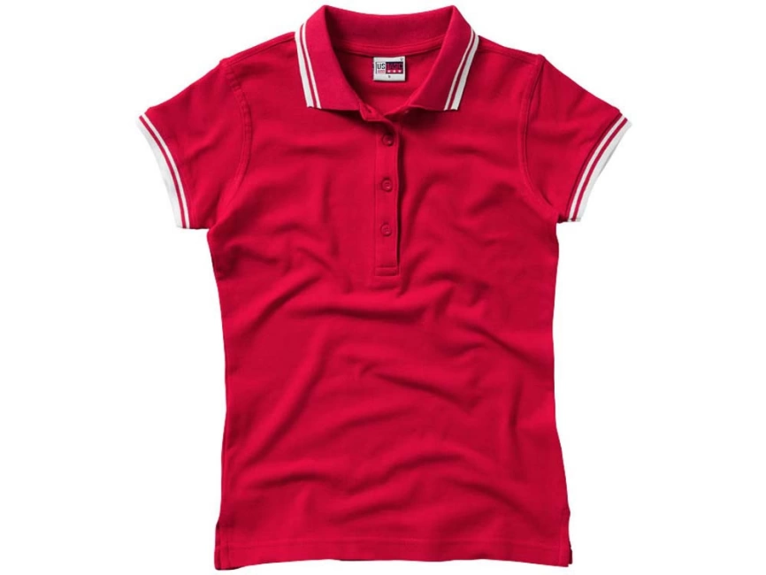 Рубашка поло Erie женская, красный фото 5