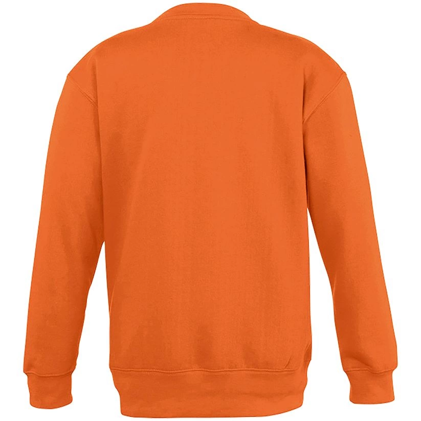Толстовка детская New supreme kids 280, оранжевая, на рост 118-128 см фото 6