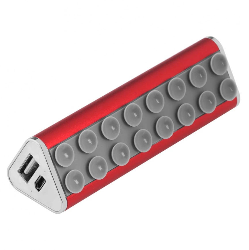 Внешний аккумулятор-подставка stuckBank Plus 2600 мАч, красный фото 2