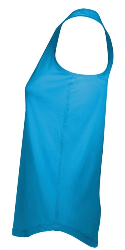 Майка женская Moka 110, ярко-голубая, размер XL фото 3
