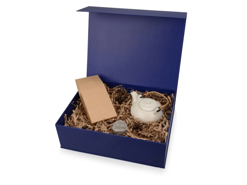 Подарочная коробка Giftbox большая, синий фото 3
