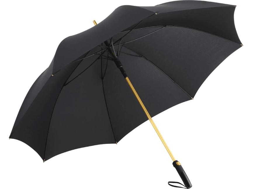 Зонт 7399  AC alu golf umbrella FARE® Precious black/gold фото 2