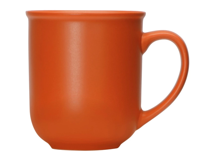 Матовая кружка Susan 380мл в цвете с двух сторон, оранжевый фото 2