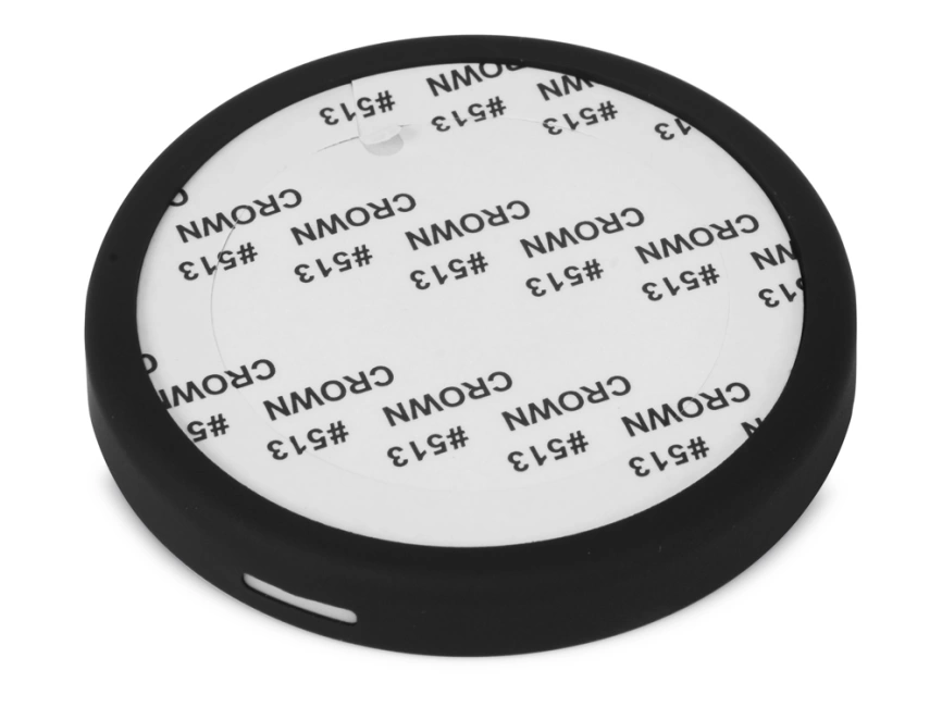 Беспроводное зарядное устройство Sketch с полноцветной печатью, черный фото 2