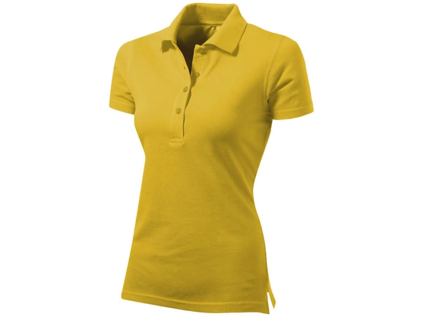 Рубашка поло First женская, золотисто-желтый фото 1