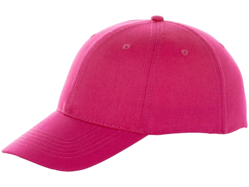 Бейсболка Watson, 6 панелей, розовый фото 1
