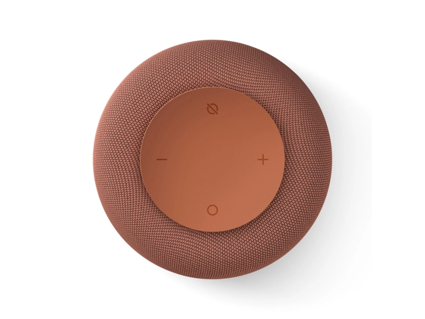 Умная колонка VK Капсула Мини с голосовым помощником Марусей, терракотовый фото 3