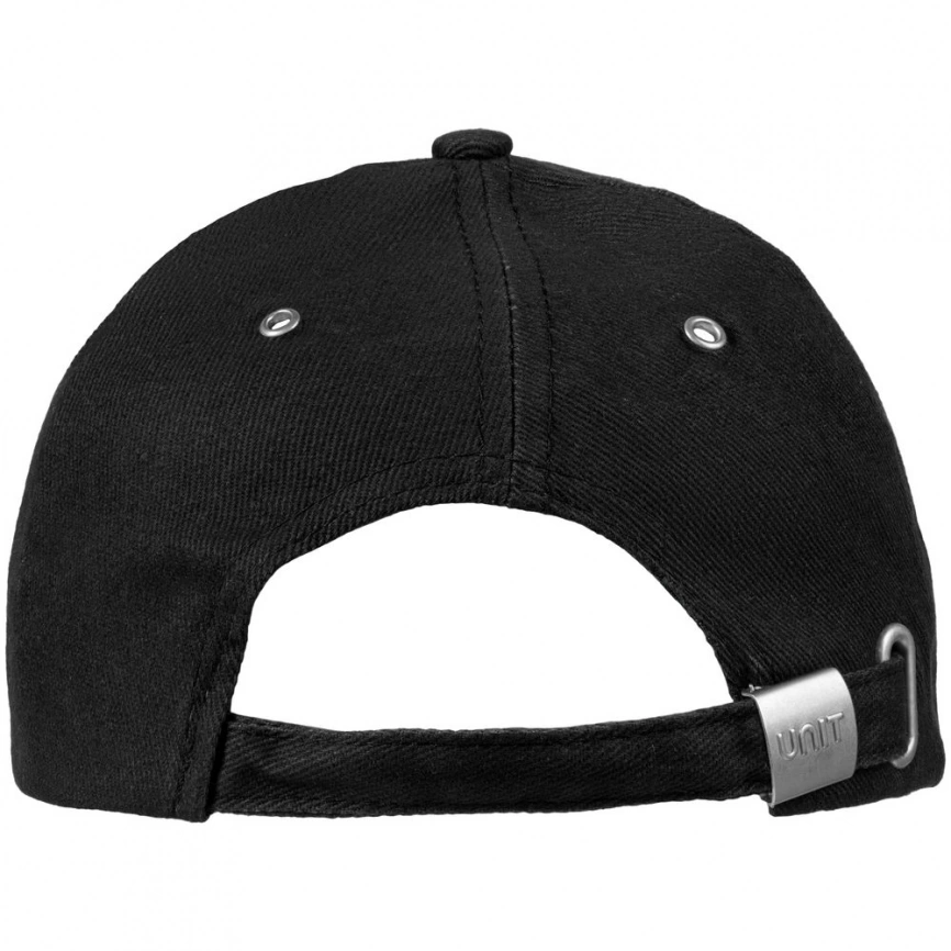 Бейсболка Unit Standard, черная фото 9