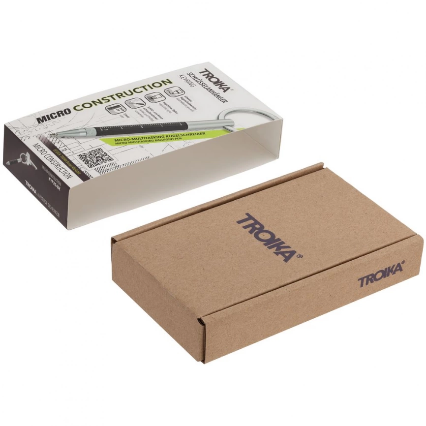 Ручка-брелок Construction Micro, черный фото 8