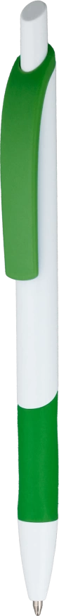 Ручка шариковая KLEO, белая с салатовым фото 2