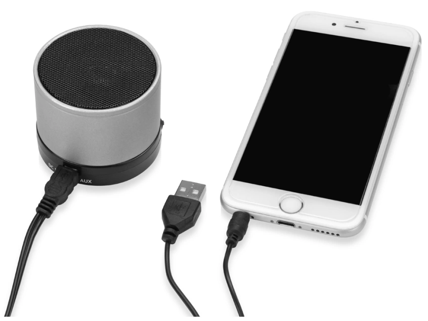 Беспроводная колонка Ring с функцией Bluetooth®, серый фото 3