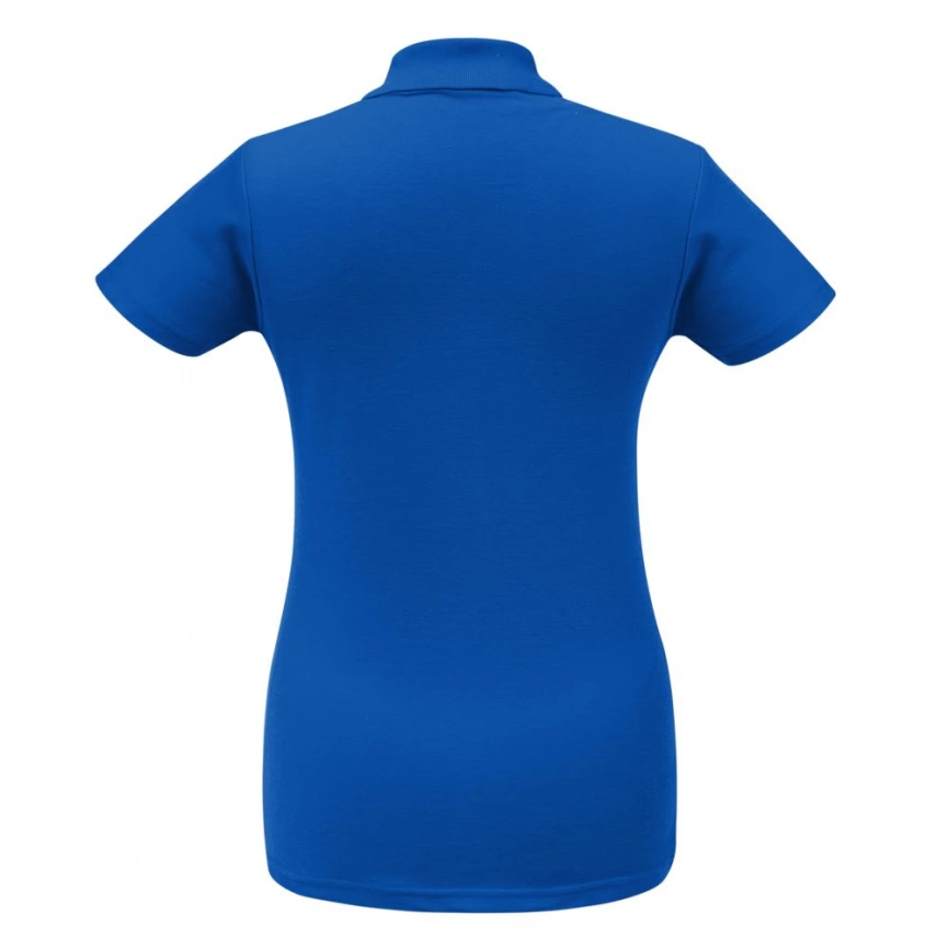 Рубашка поло женская ID.001 ярко-синяя, размер M фото 2