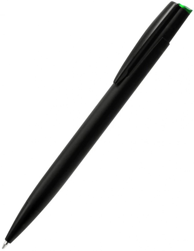 Ручка металлическая Grave шариковая, зелёная фото 5